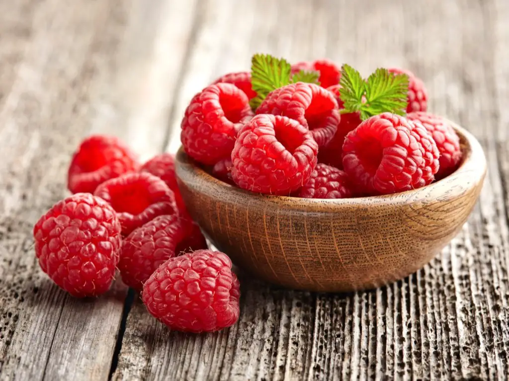 frutas no ácidas o semiácidas frutas no ácidas frambuesas