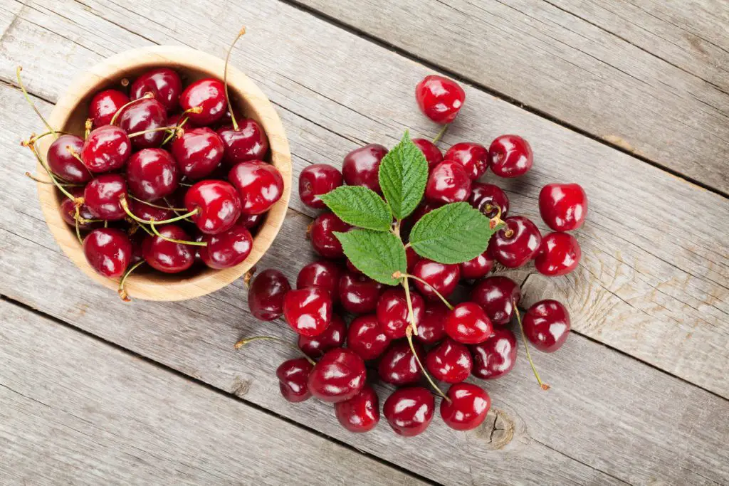 frutas para dieta cerezas