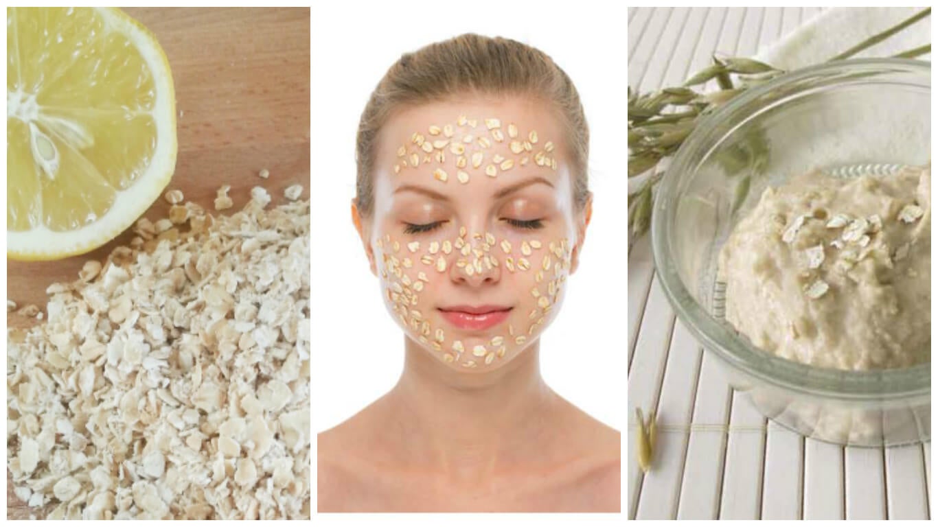 mascarillas para la cara de avena y limón mascarillas para la cara de avena y limón
