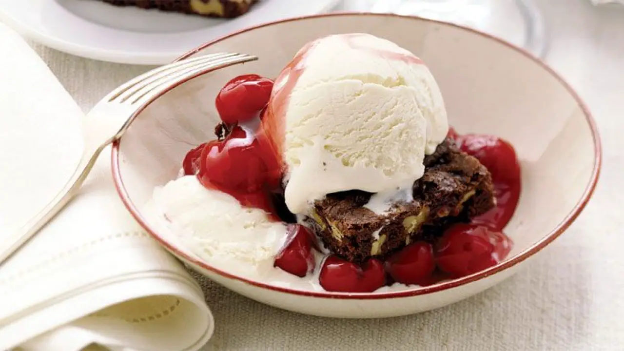 Postres con cerezas Postres con cerezas