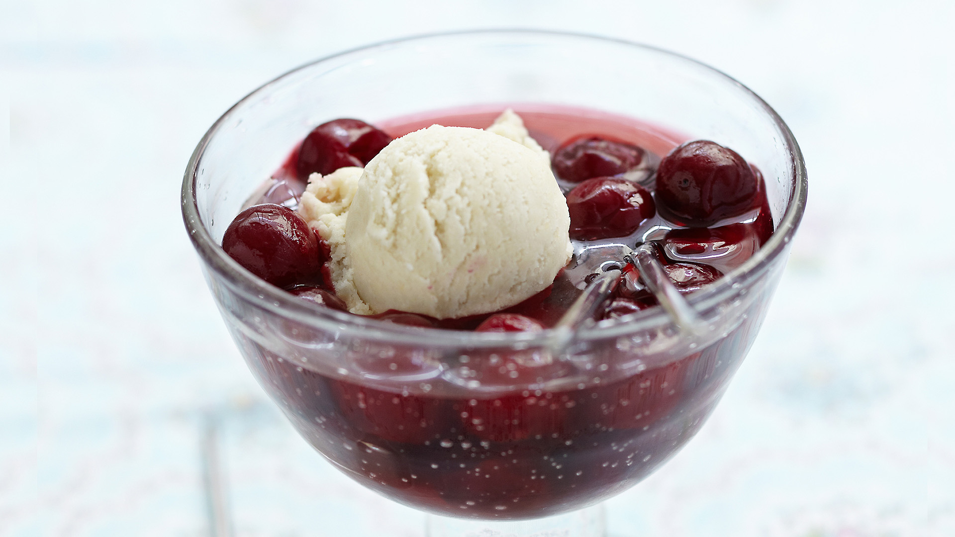 Postres con cerezas Postres con cerezas
