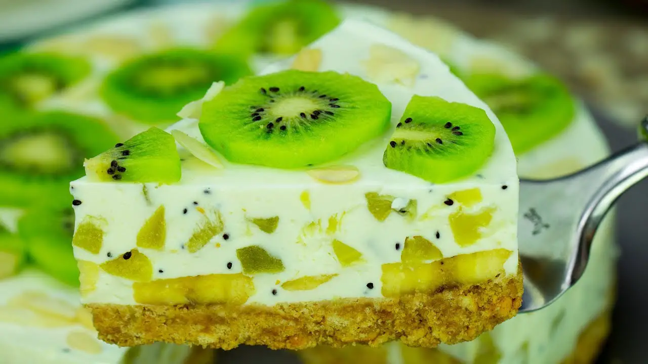 Postres con kiwi Postres con kiwi