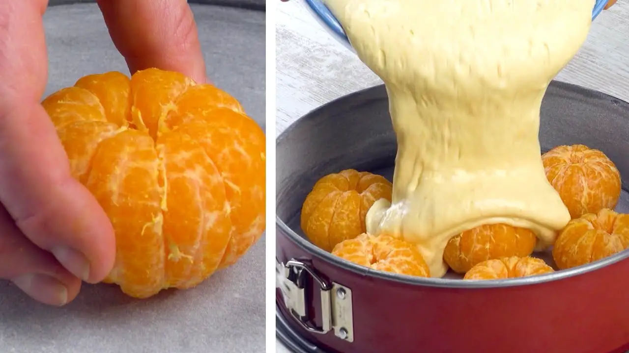 Postres con mandarina Postres con mandarina