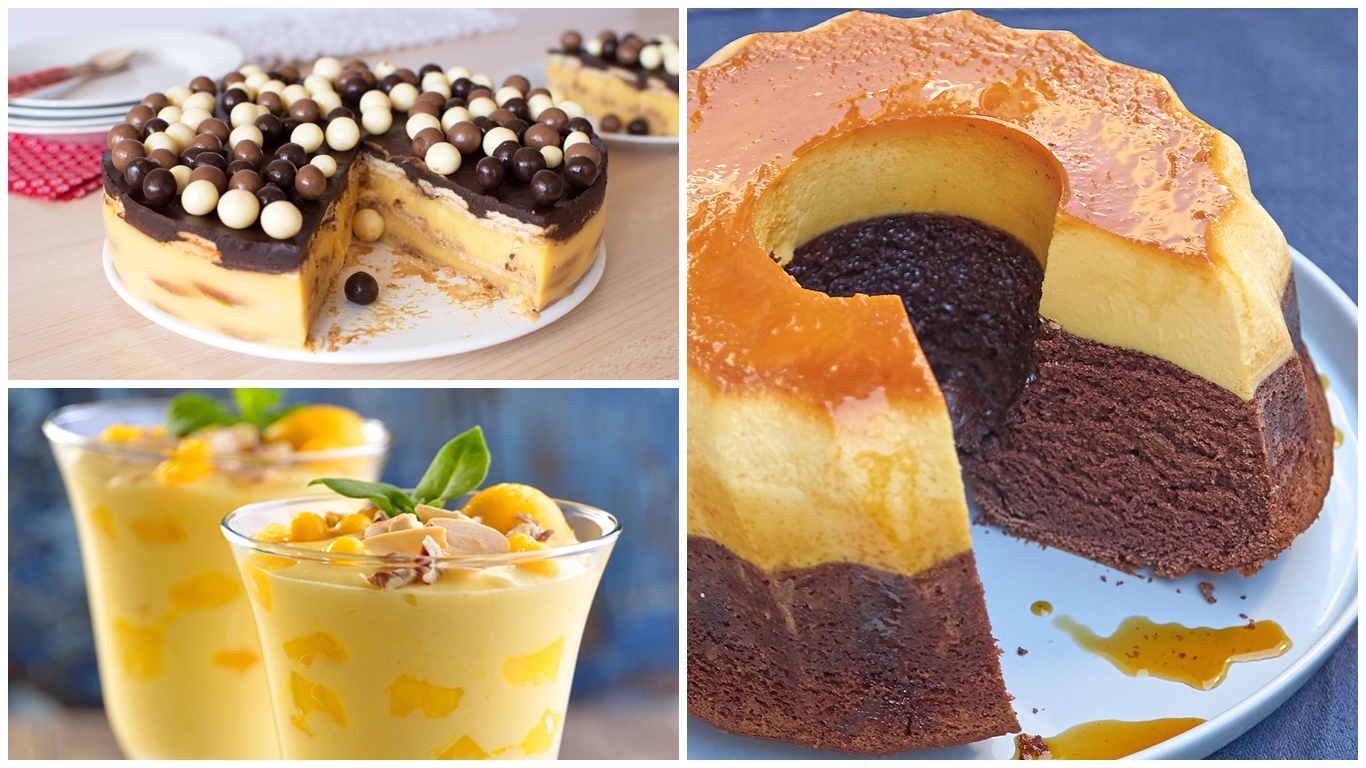 Recetas de postres con flan