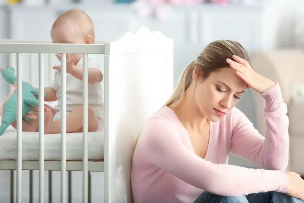 estrés post parto en madres