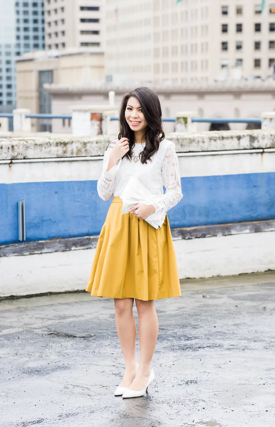 18 Looks con falda amarilla muy fáciles de llevar