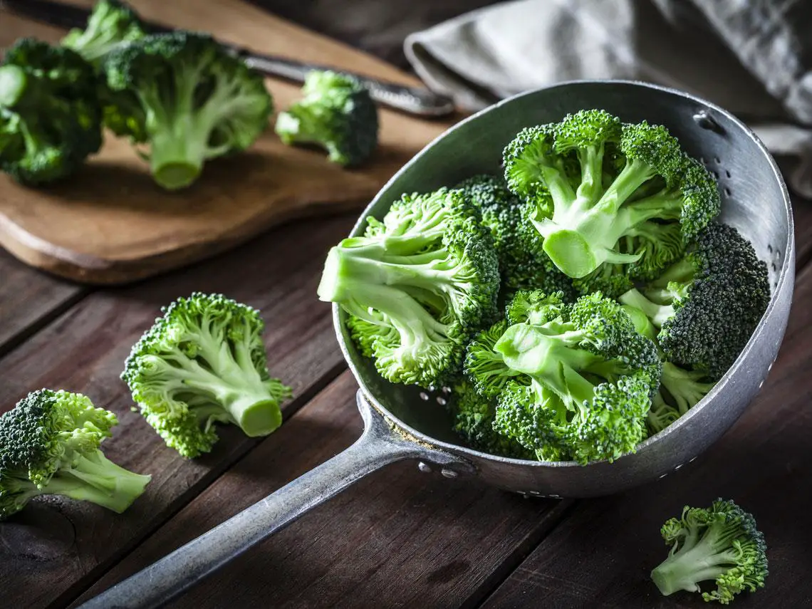 lista de verduras brocoli