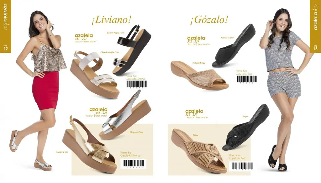 Sandalias azaleia Sandalias azaleia