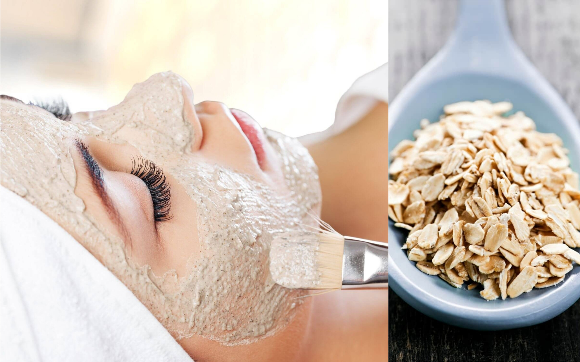 mascarillas para la cara de avena