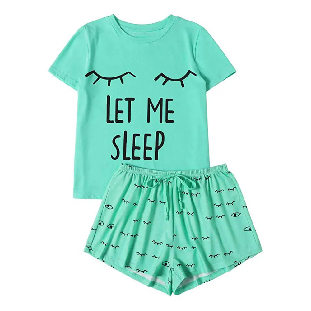 3 pijama short mujer