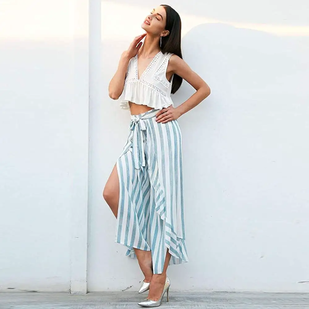 Falda pantalon larga 2