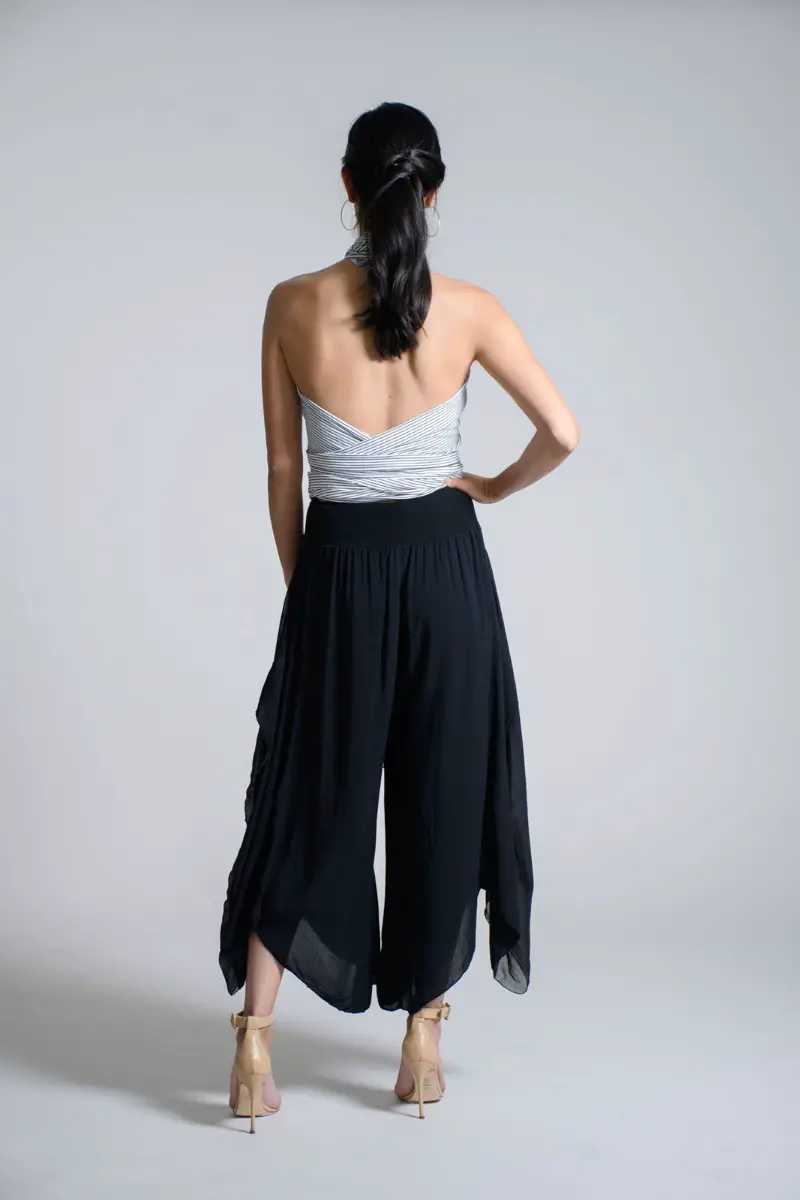 Falda pantalon larga 4