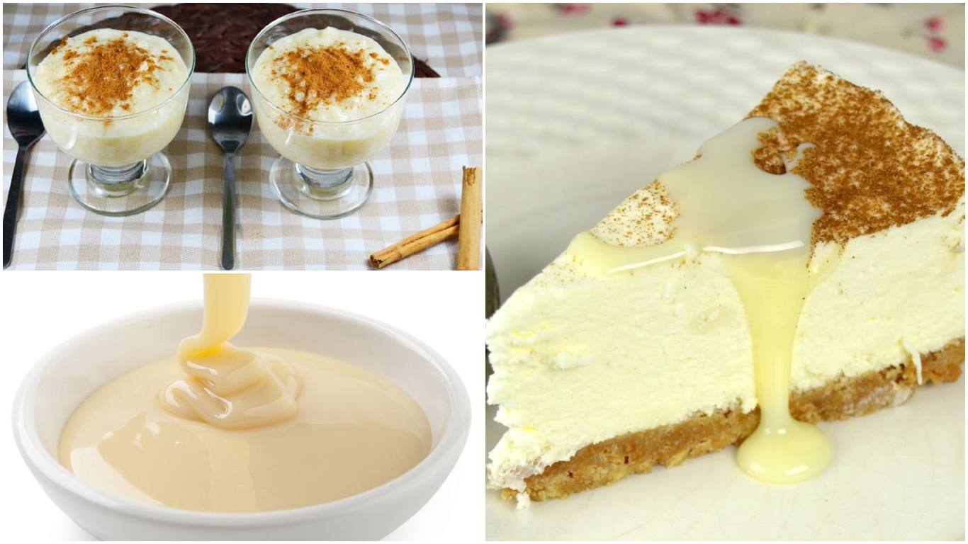 Recetas de postres con leche condensada