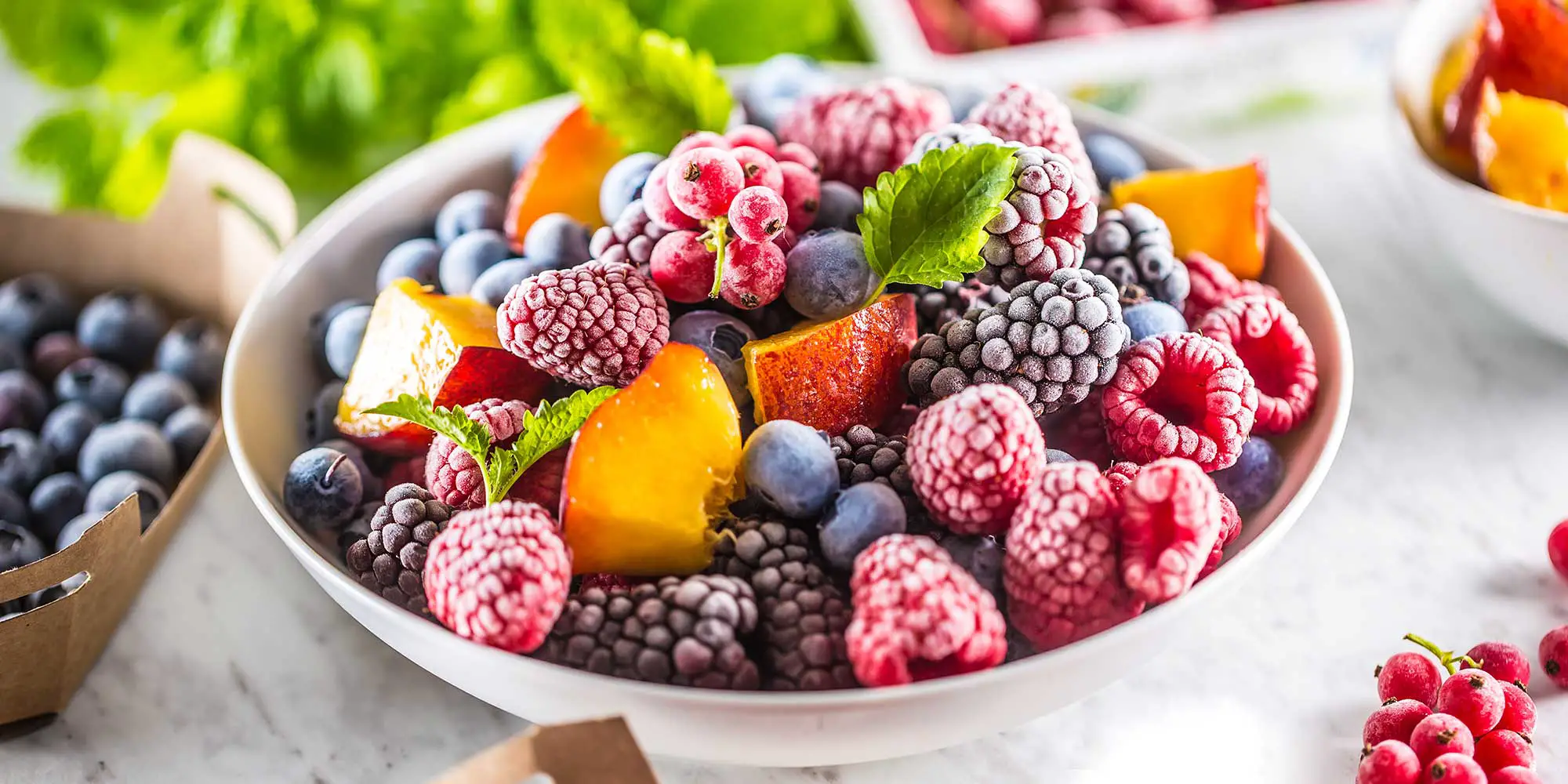 que frutas se puede congelar