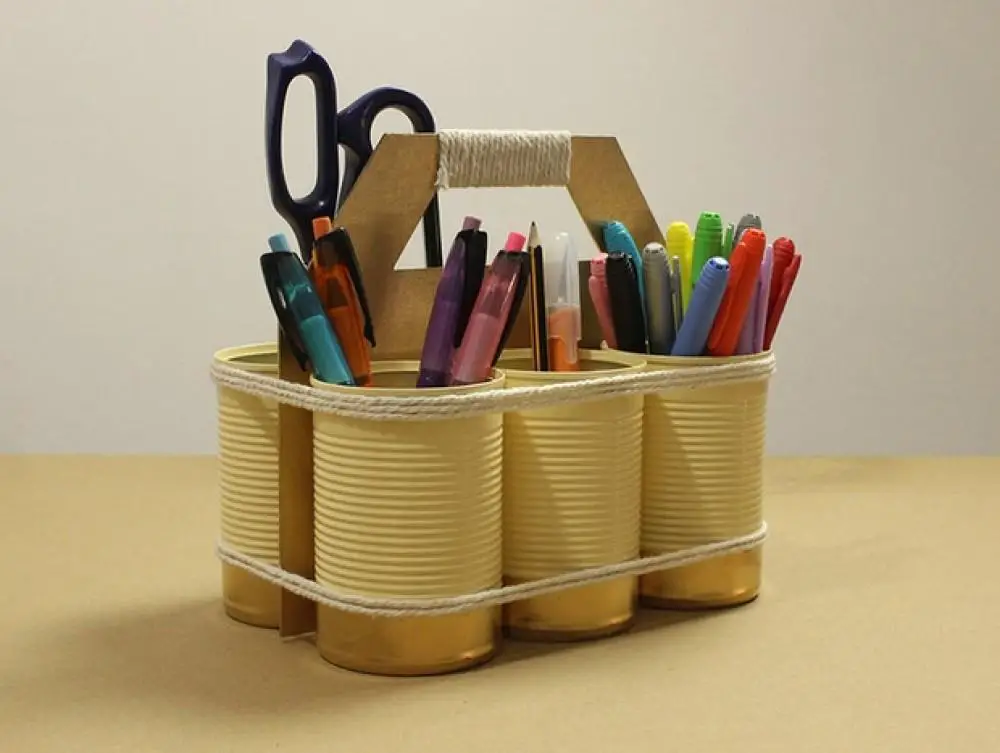 Adornos de reciclaje 3