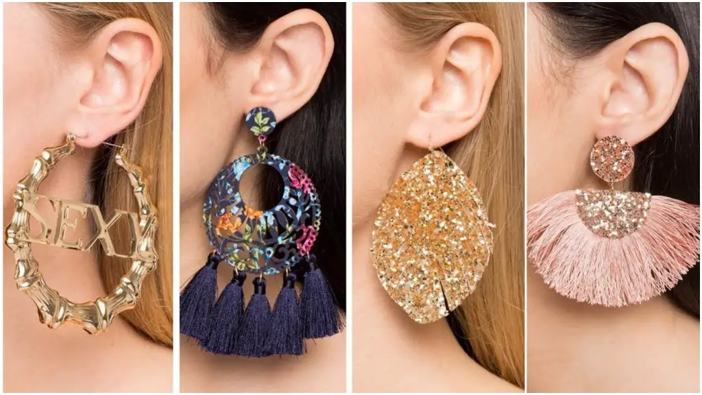 Aretes de moda