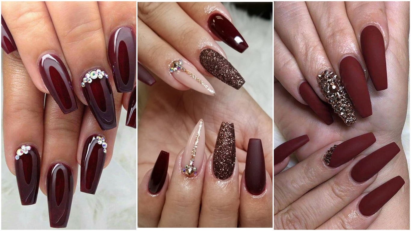 Uñas color vino: +15 Ideas para una manicura con estilo [FOTOS]