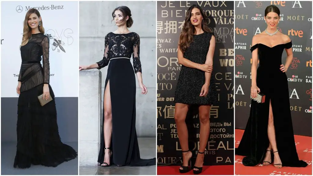 Vestidos negros de gala 