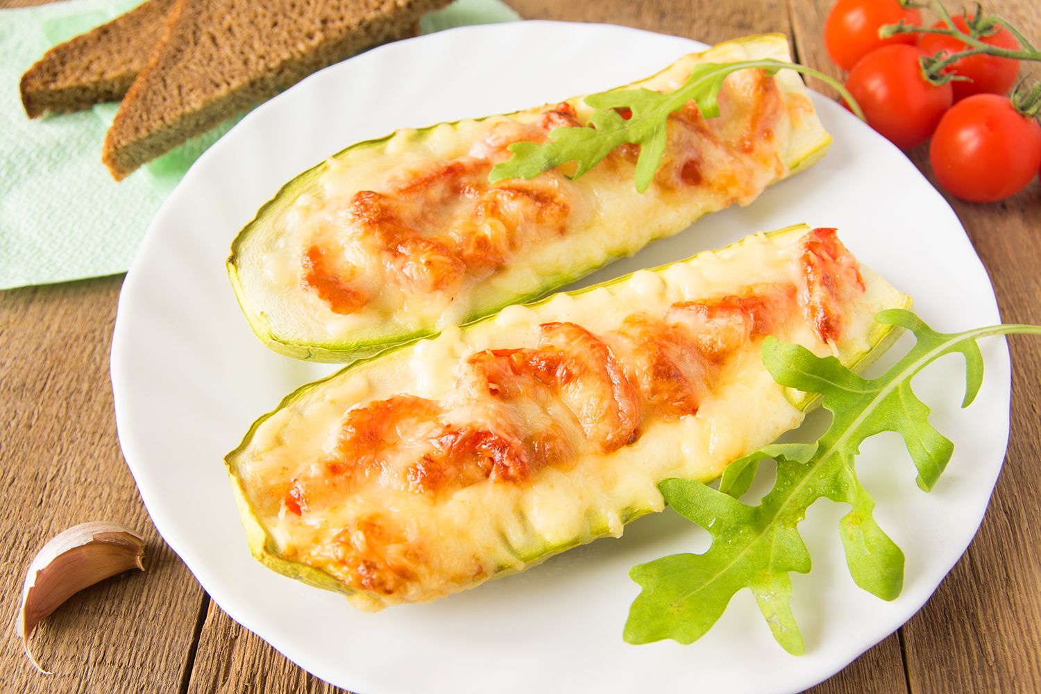 cena light calabacín relleno cena light calabacín relleno