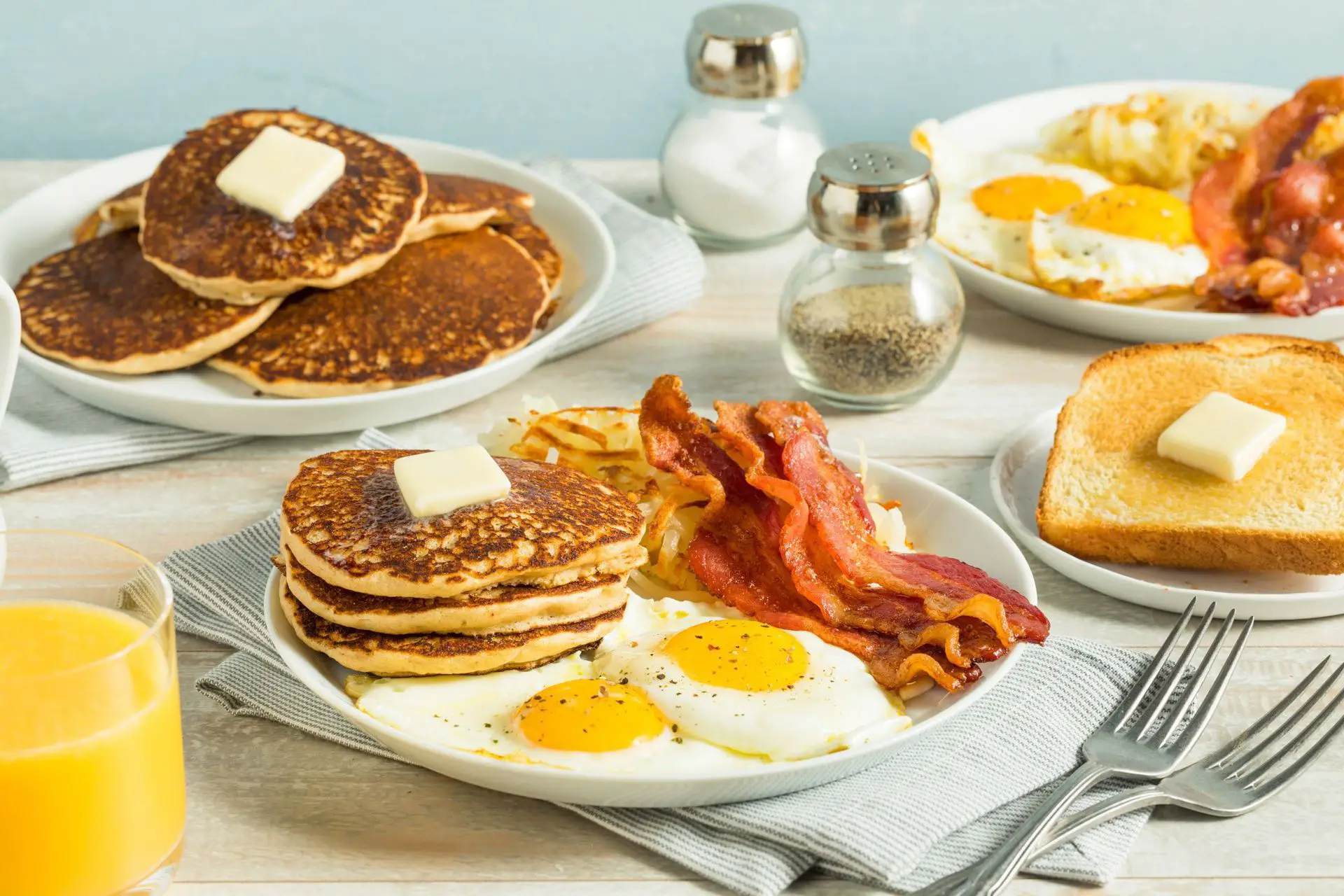 desayunos rápidos desayuno americano