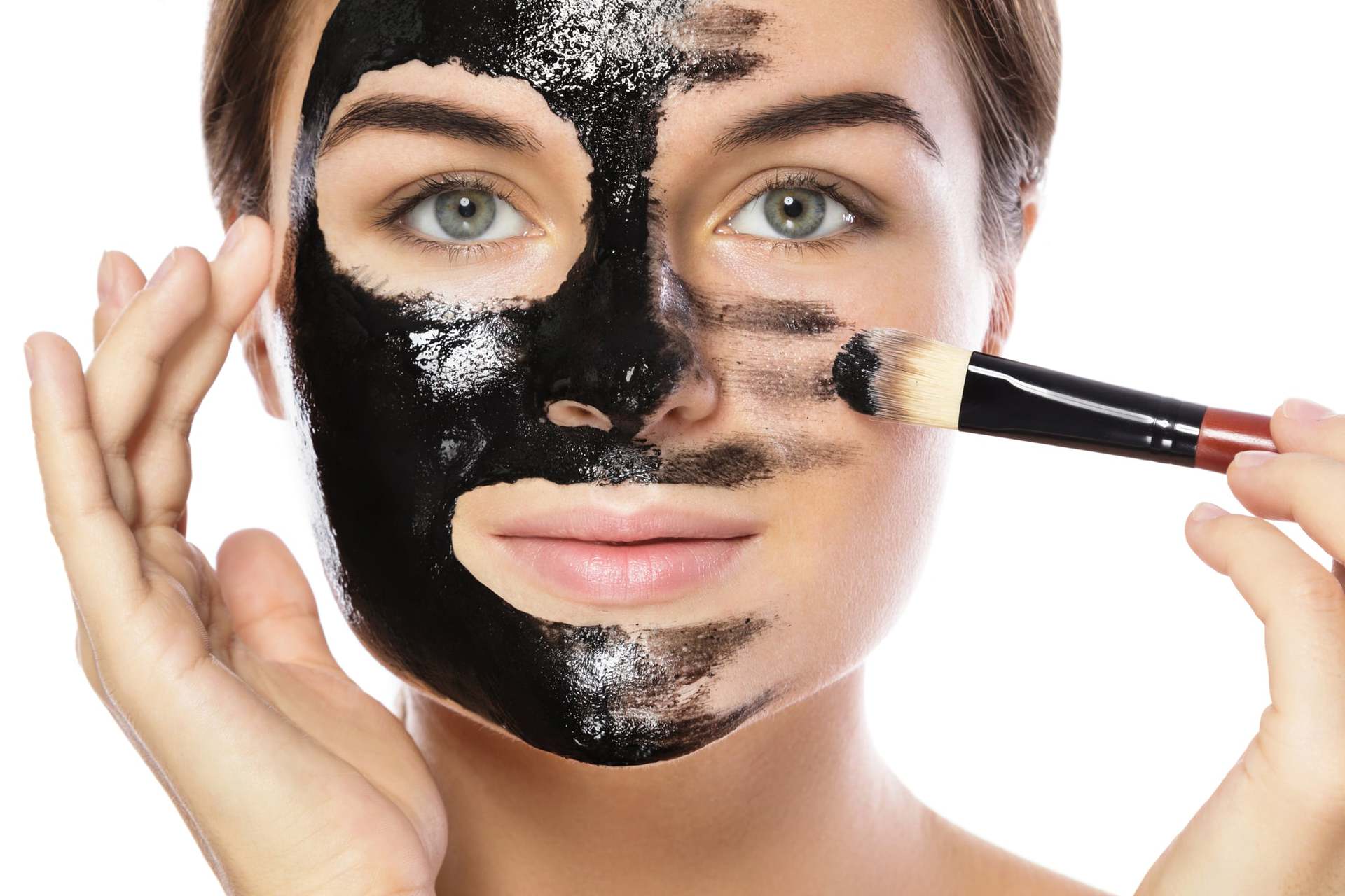 mascarilla para puntos negro