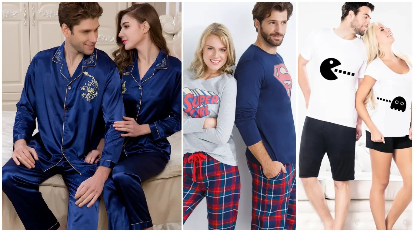 Pijama para parejas ¡La tendencia mas tierna para parejas enamoradas!