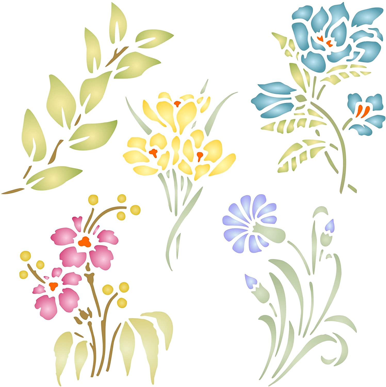 Plantillas para decorar paredes Plantillas para decorar paredes