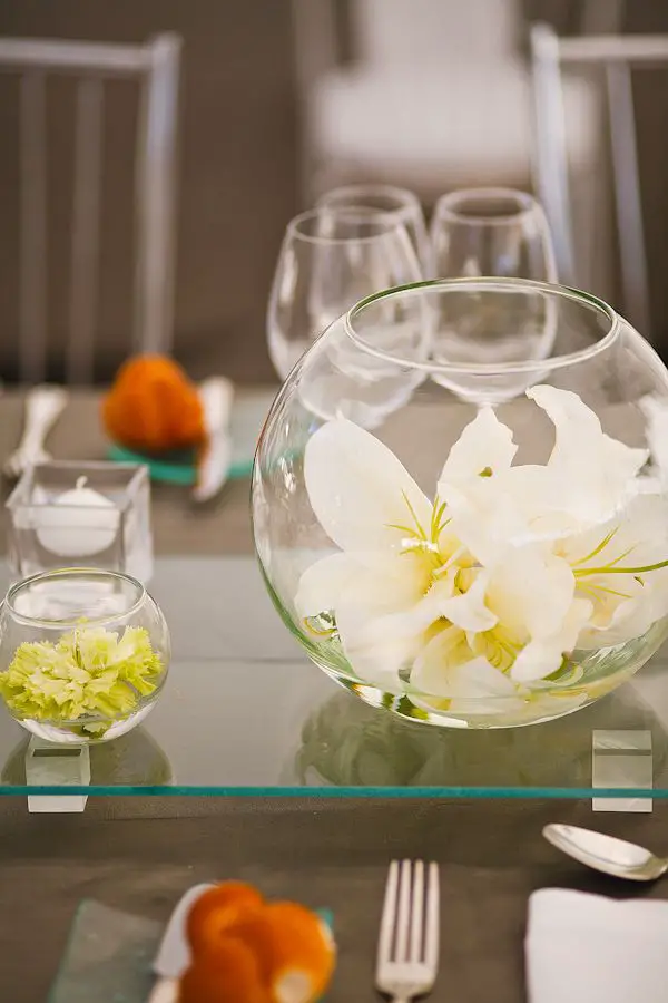 Adornos para mesa de comedor 11