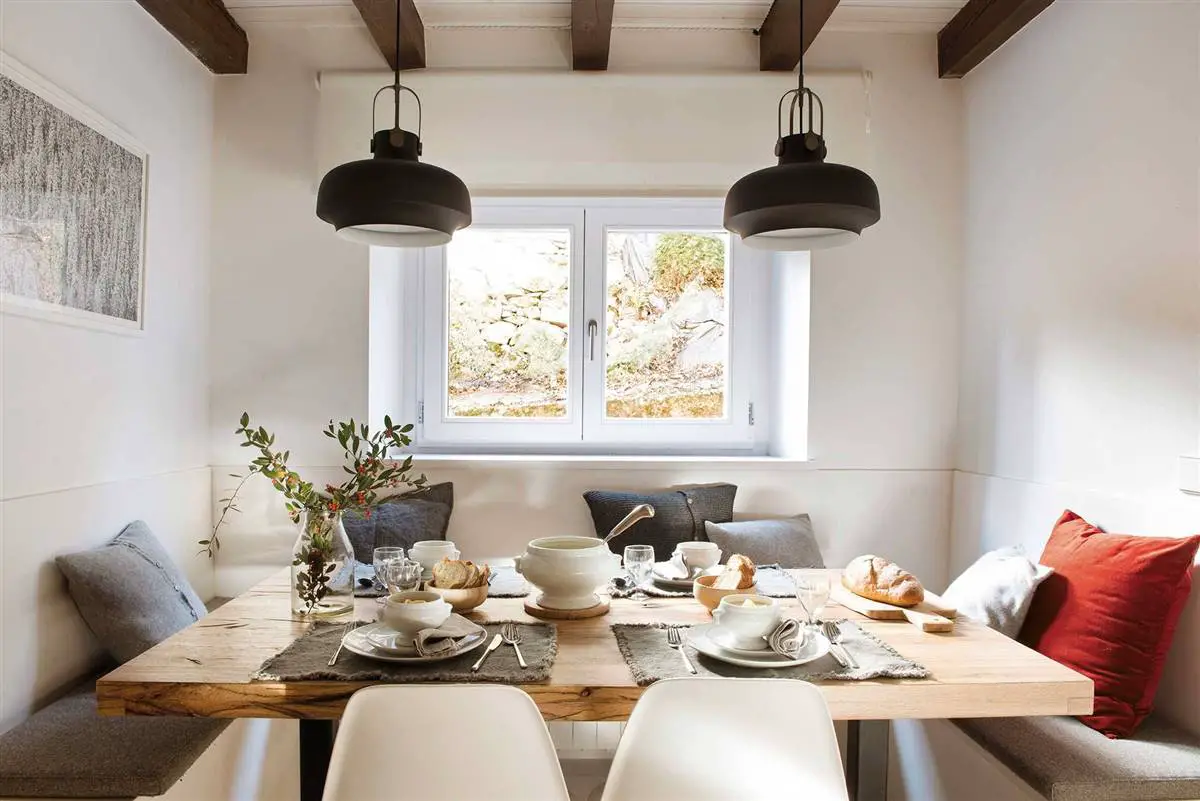 Comedor para espacios pequeños 10