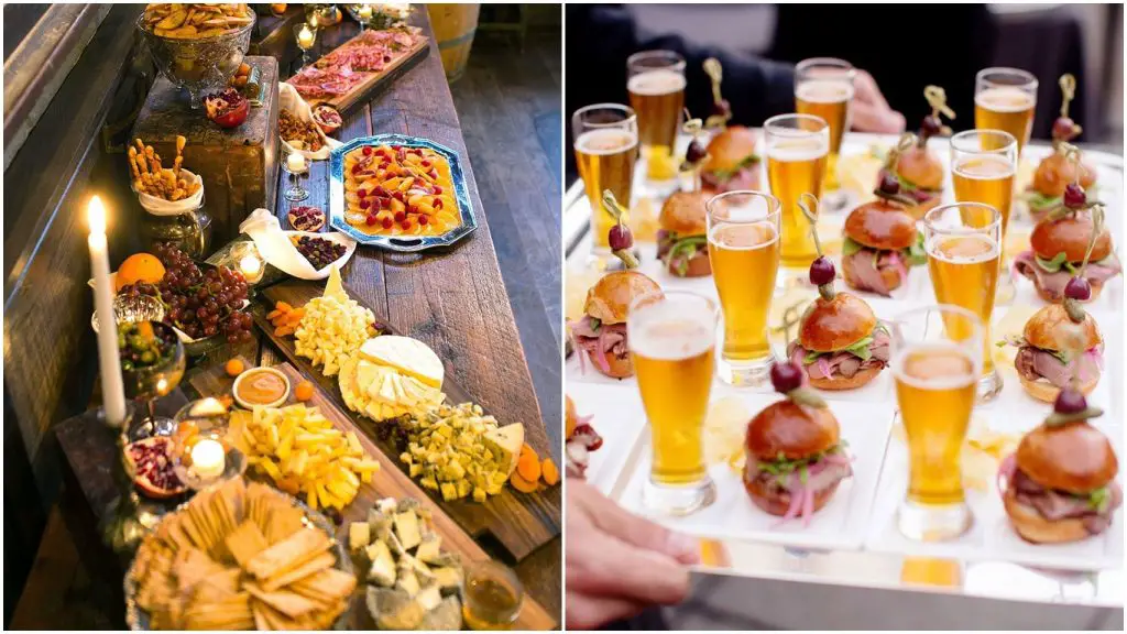 Comidas para una boda sencilla