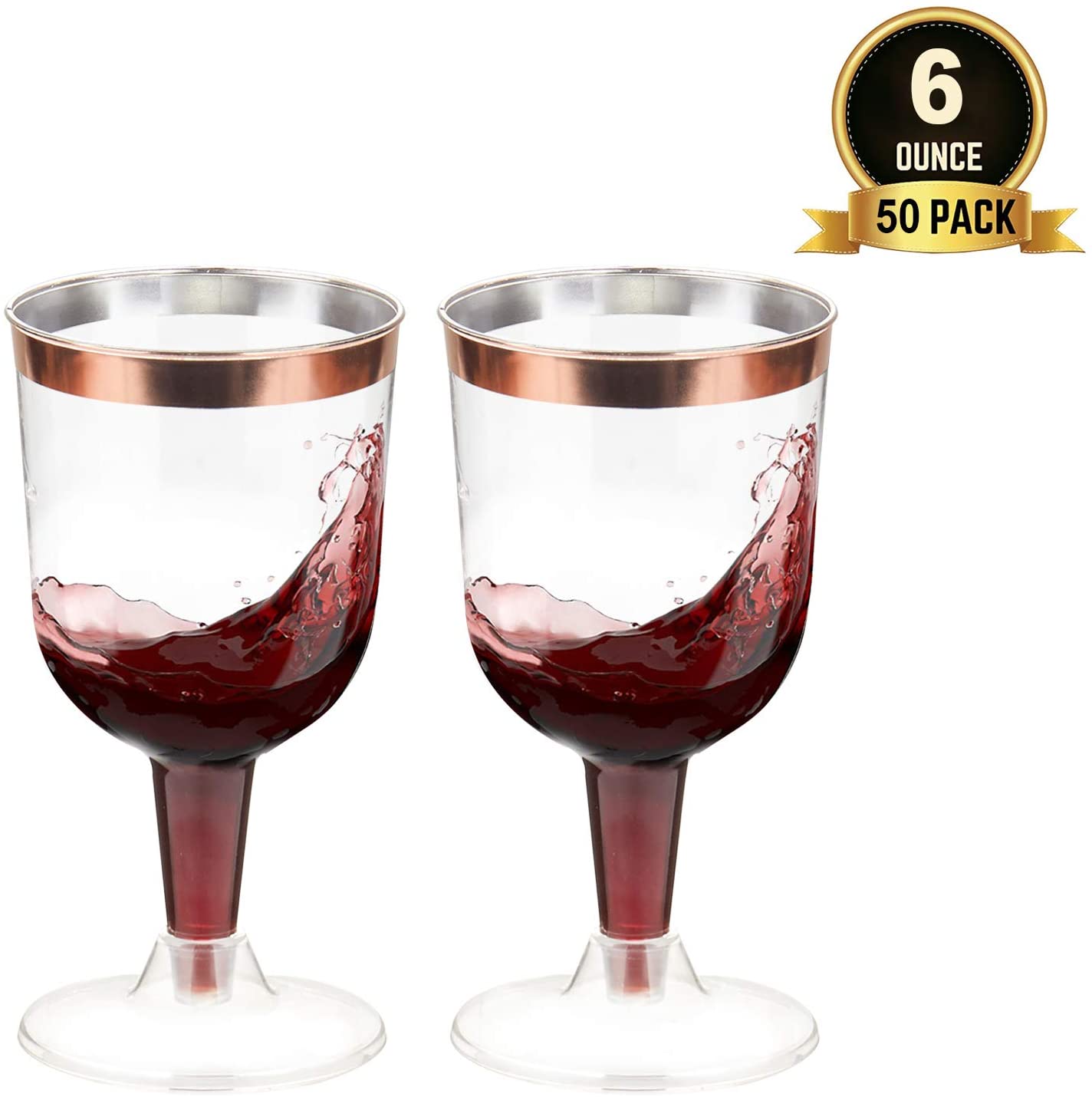 Copas para vino de plástico 1
