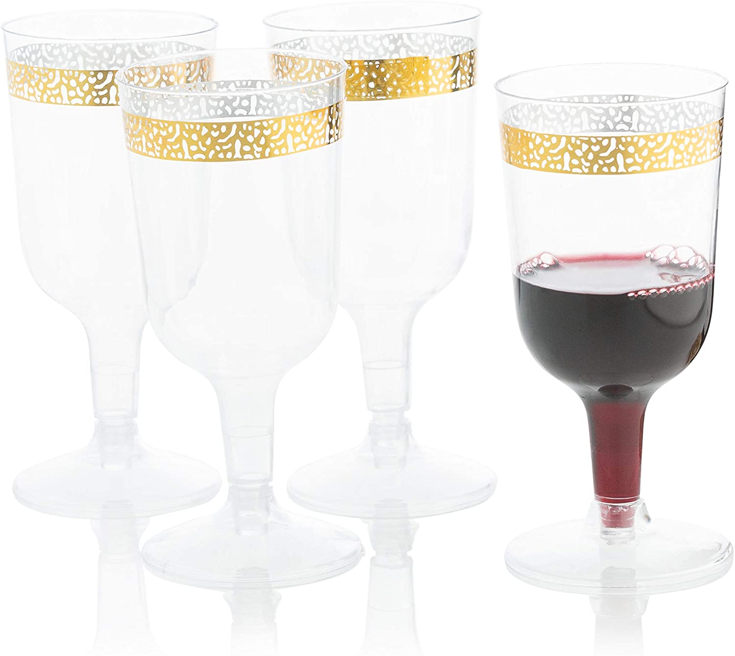 Copas para vino de plástico 14