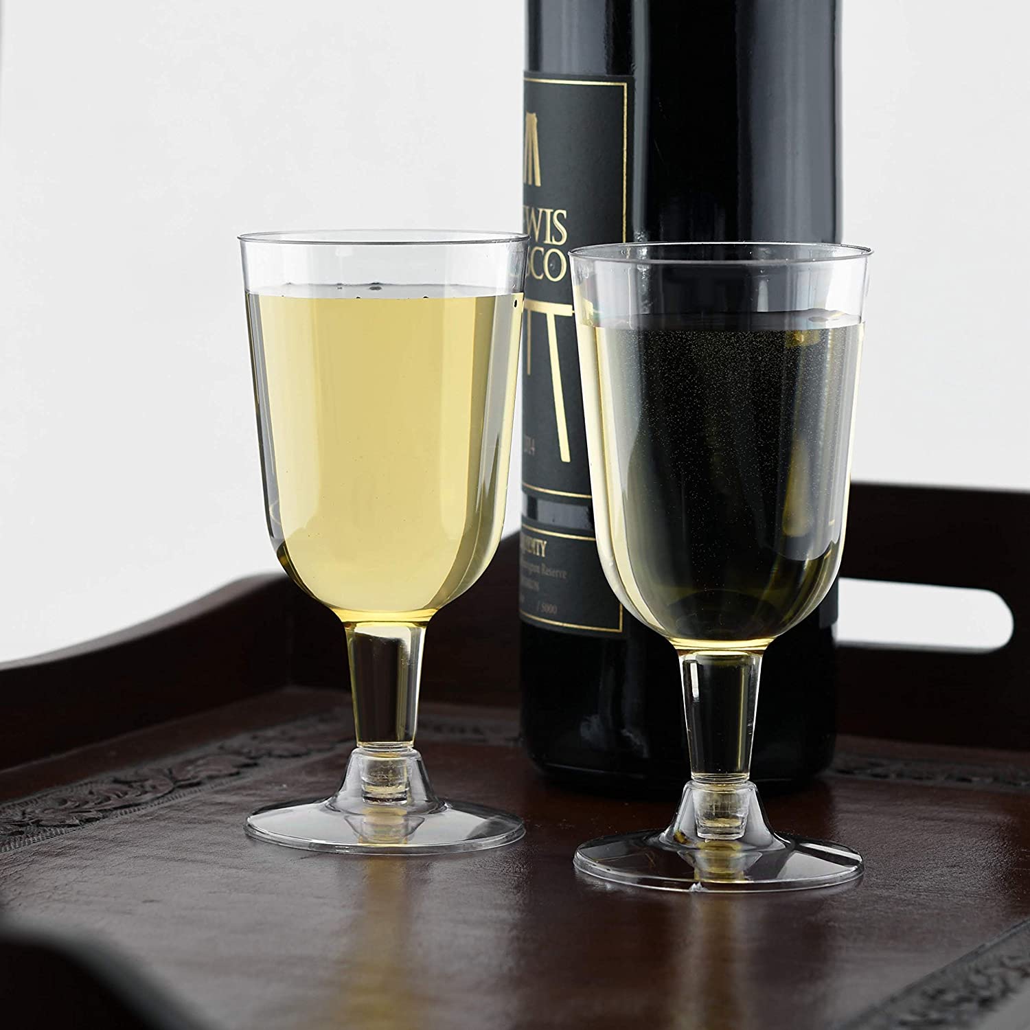 Copas para vino de plástico 16