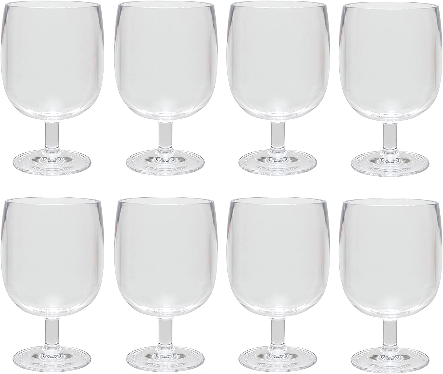 Copas para vino de plástico 8