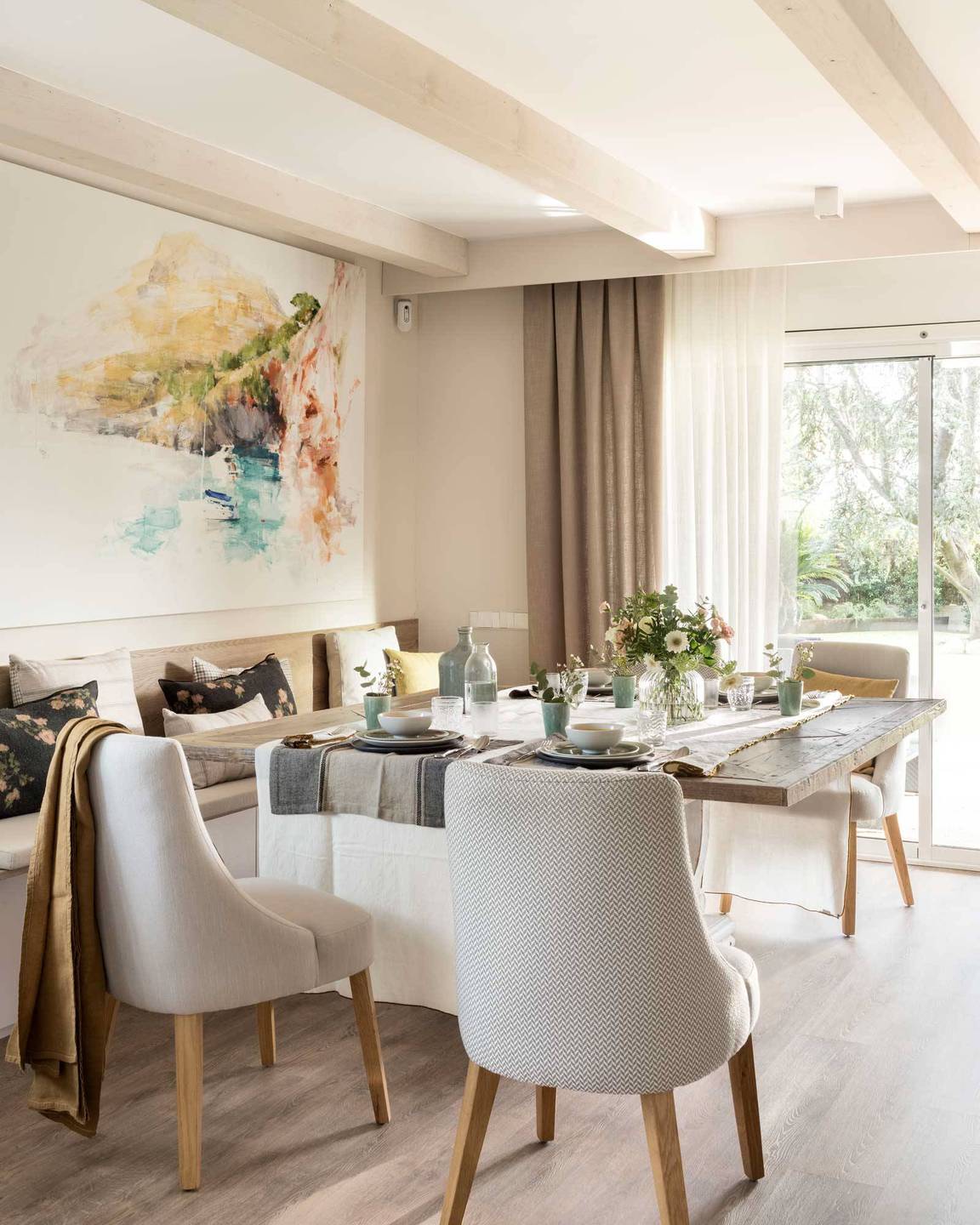 Decoración de paredes de comedor 1