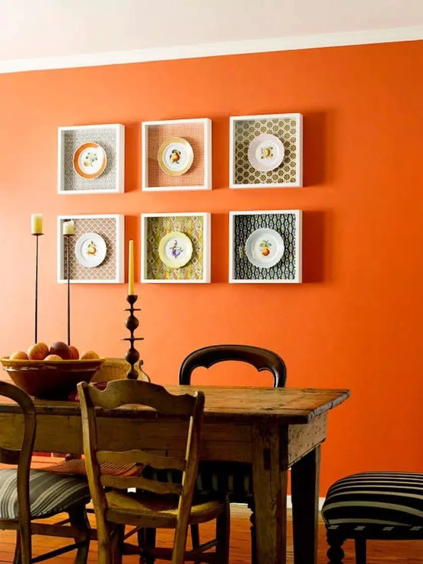 Decoración de paredes de comedor 14