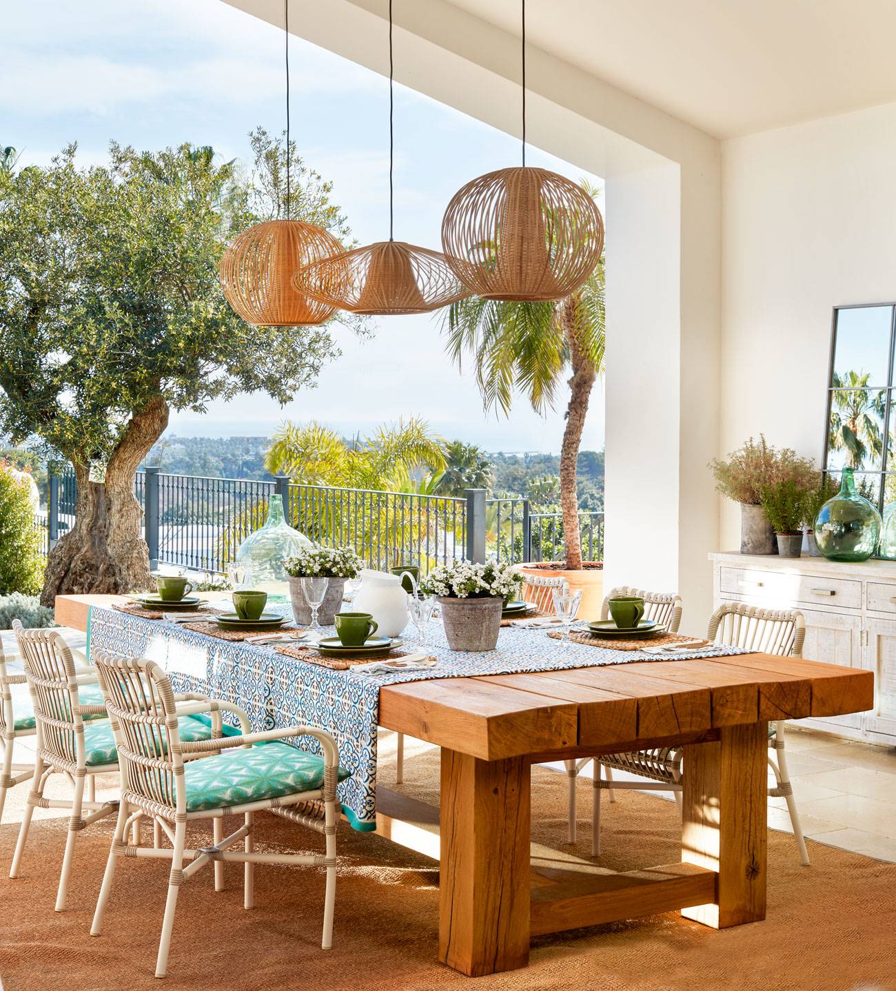Decoración para mesas de comedor 9
