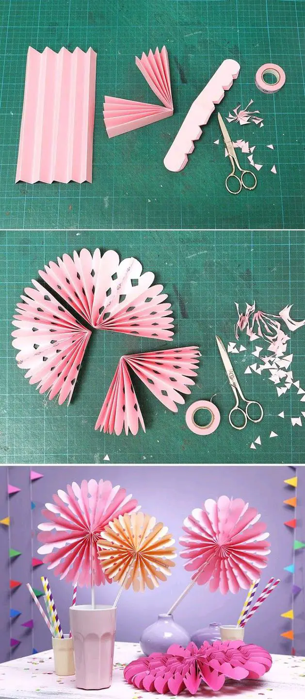 Cómo hacer adornos de papel Cómo hacer adornos de papel