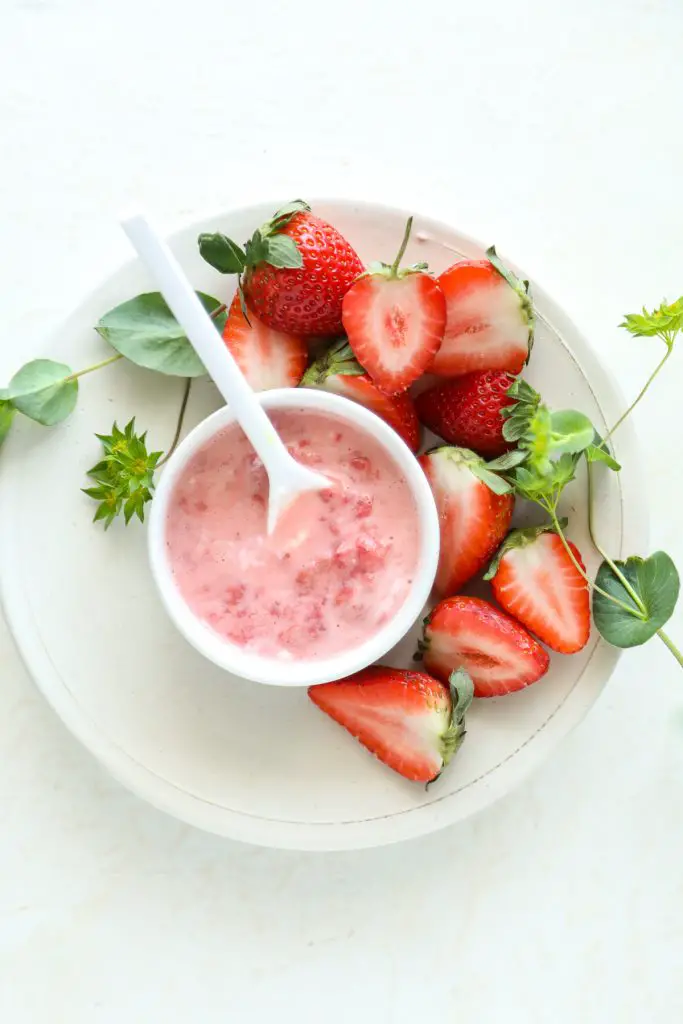 recetas de mascarillas fresas