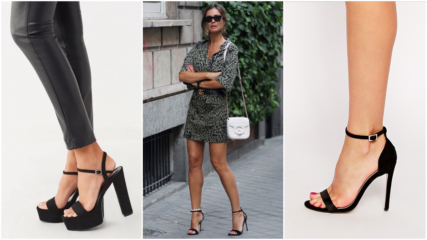 13 Ideas de looks que van con sandalias negras