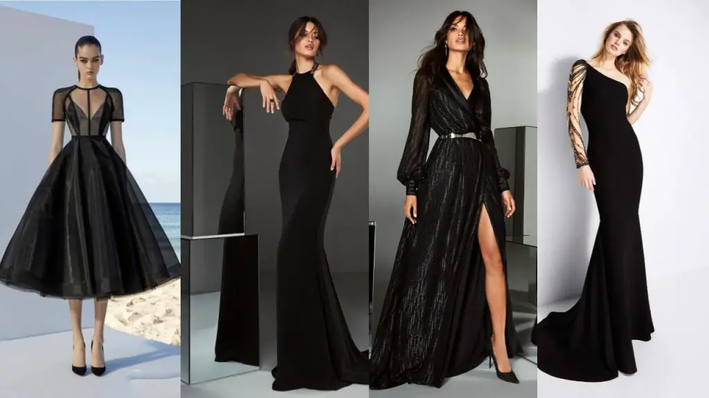 Vestidos negros de gala