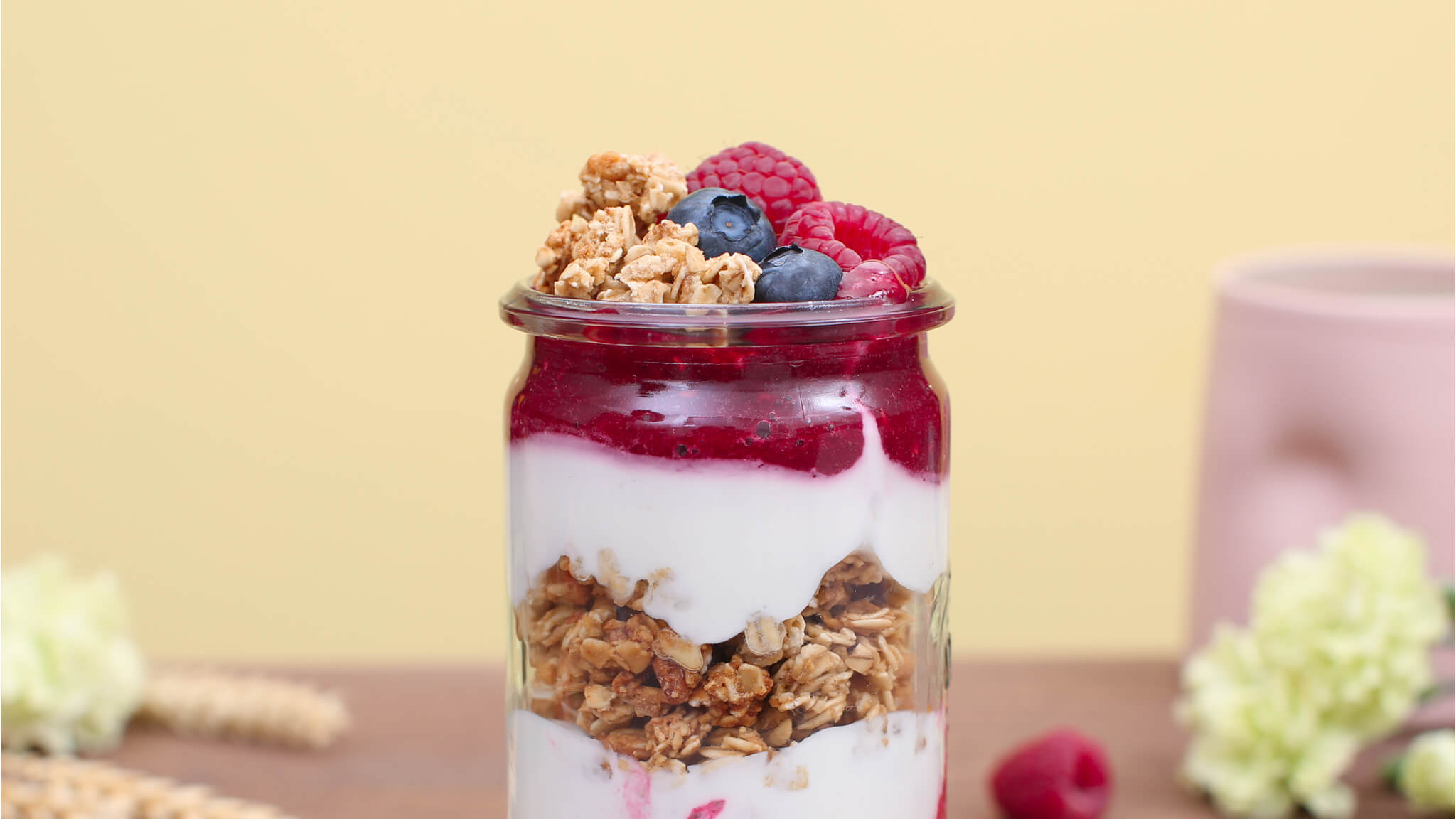 Desayunos con granola Desayunos con granola