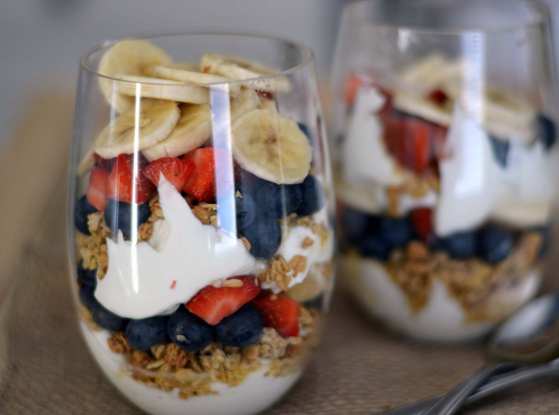 Desayunos con granola Desayunos con granola