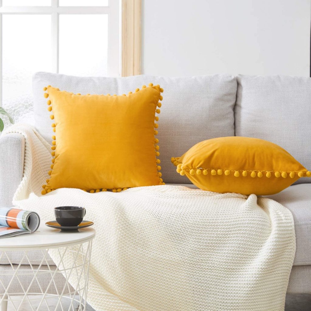 Cojines decorativos para sofás, sillones y dormitorios