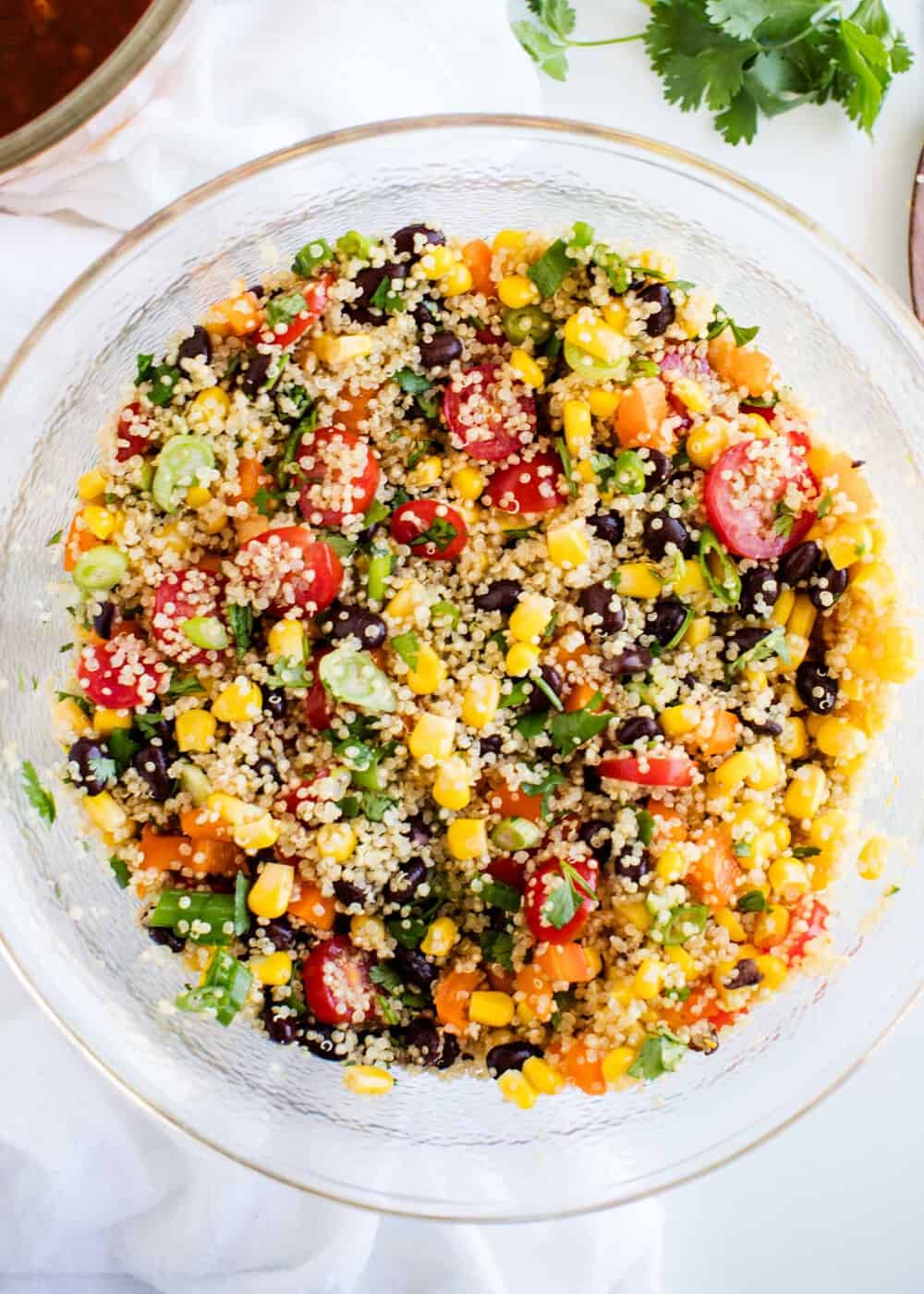cenas veganas ensalada de quinoa
