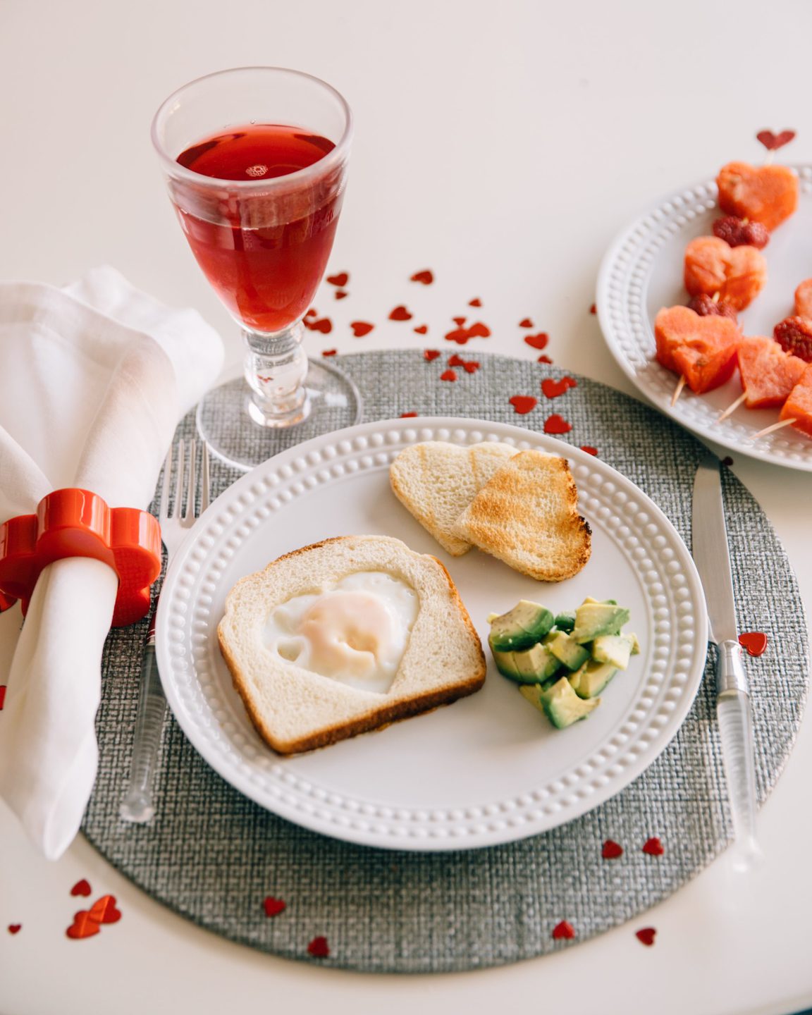 desayunos románticos bebidas