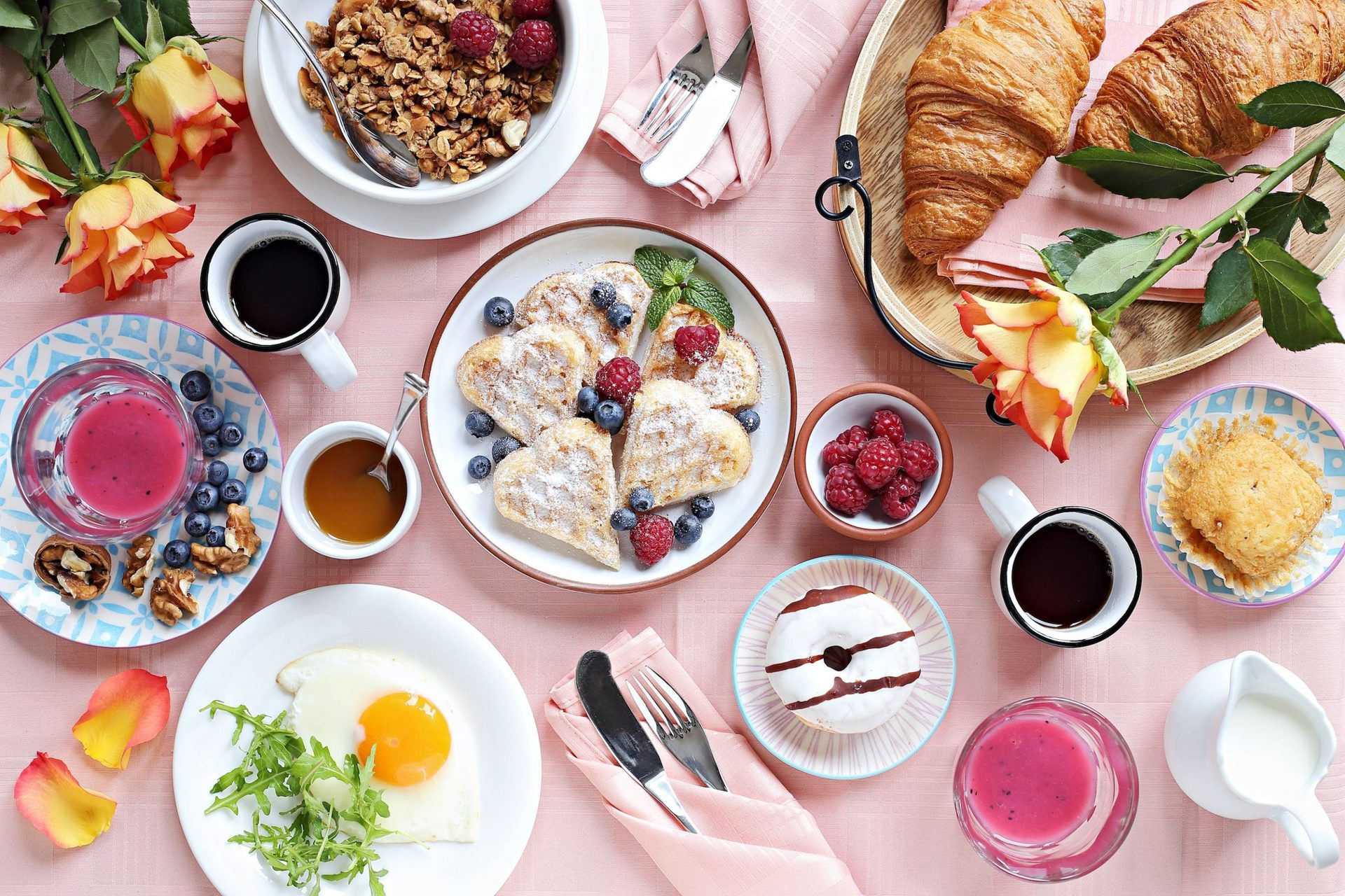 desayunos románticos ideas