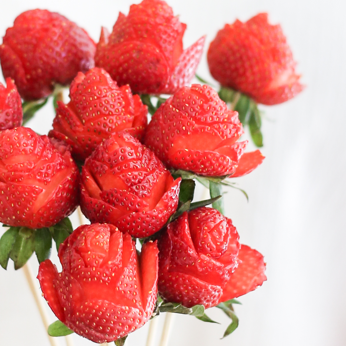 desayunos románticos rosas