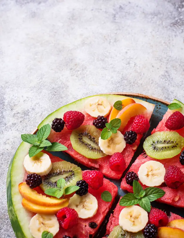 meriendas saludables para ninos pizza de frutas meriendas saludables para ninos pizza de frutas