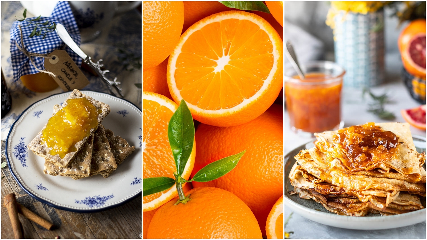 Desayunos con jugo de naranja